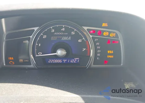 2009 Honda Civic z USA, uszkodzony, nr VIN JHMFA36269F001610